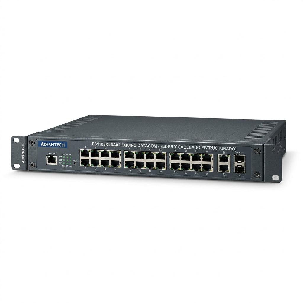 ADVANTECH ES1108RLSA02 EQUIPO DATACOM (REDES Y CABLEADO ESTRUCTURADO)