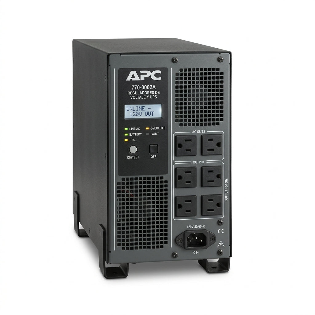 APC 770-0002A REGULADORES DE VOLTAJE Y UPS