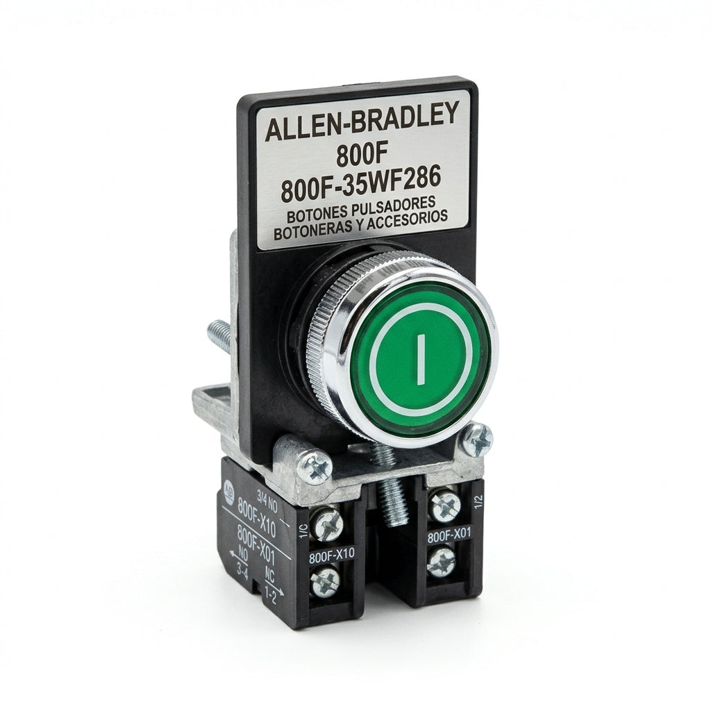 ALLEN-BRADLEY 800F-35WF286 BOTONES PULSADORES BOTONERAS Y ACCESORIOS