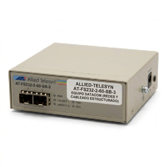 ALLIED-TELESYN AT-FS232-2-60-SB-3 EQUIPO DATACOM (REDES Y CABLEADO ESTRUCTURADO)