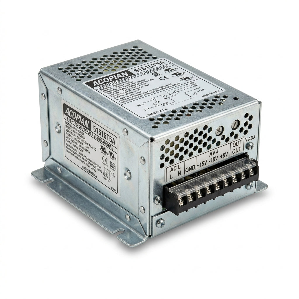 ACOPIAN 51515T5A FUENTES DE PODER Y ELIMINADORES