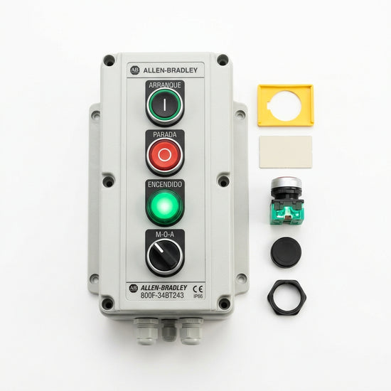 ALLEN-BRADLEY 800F-34BT243 BOTONES PULSADORES BOTONERAS Y ACCESORIOS