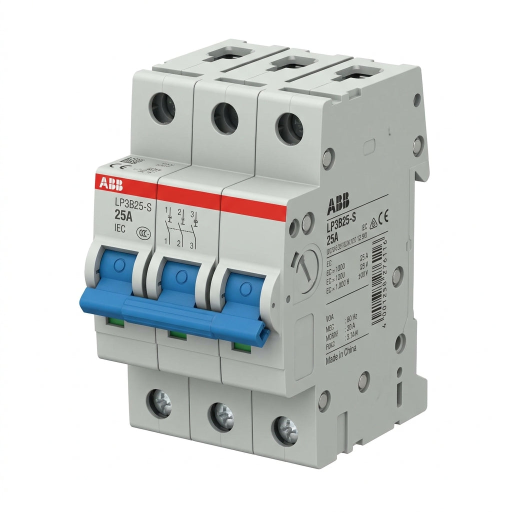 ABB LP3B25-S INTERRUPTORES TERMOMAGNETICOS MINIATURA RIEL DIN