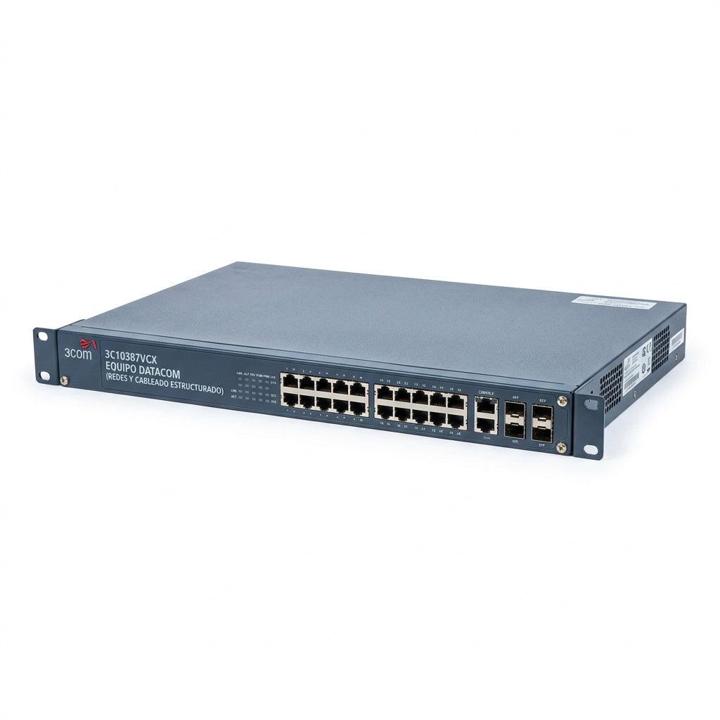 3COM 3C10387VCX EQUIPO DATACOM (REDES Y CABLEADO ESTRUCTURADO)
