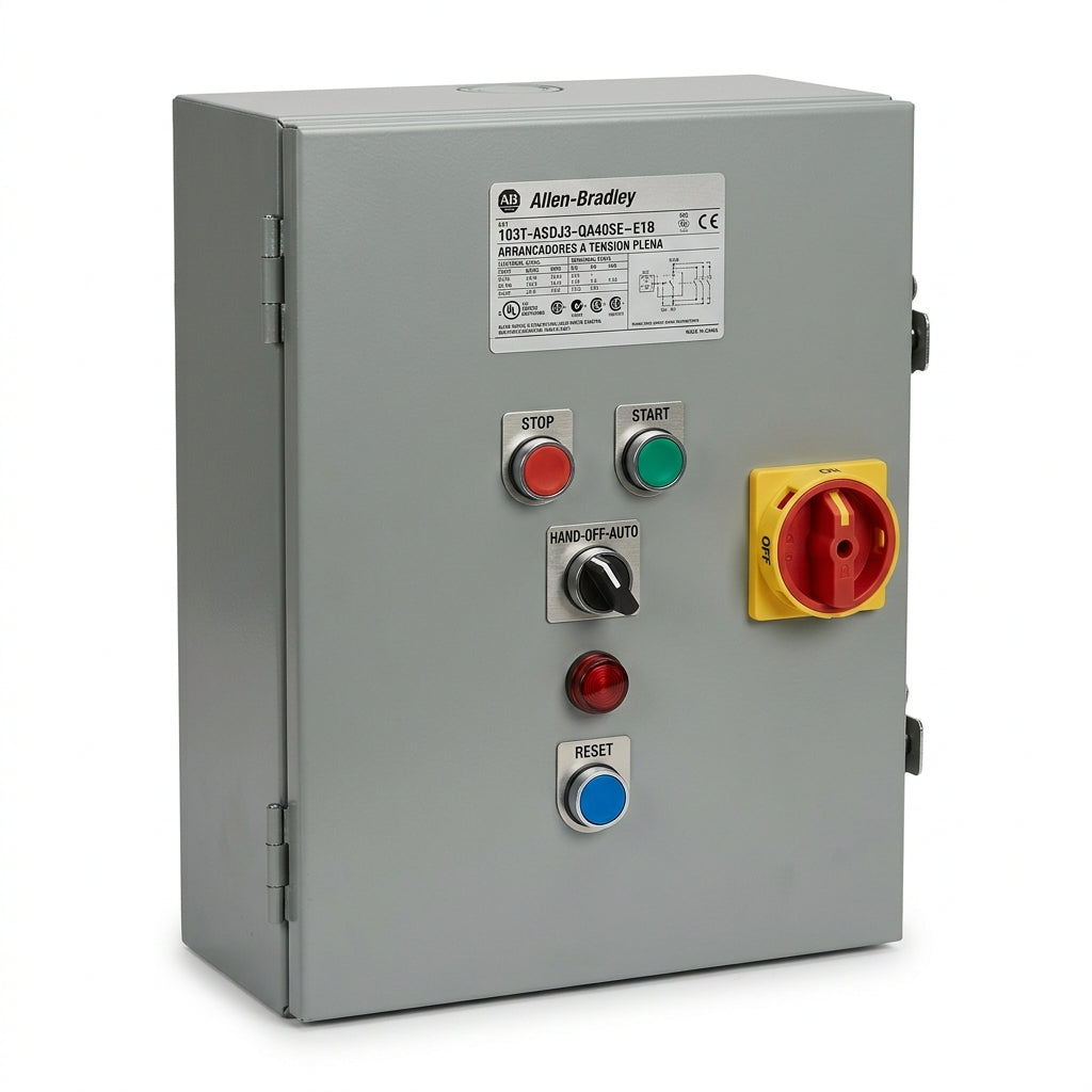 ALLEN-BRADLEY 103T-ASDJ3-QA40SE-E1B ARRANCADORES A TENSION PLENA