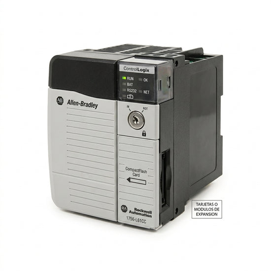 ALLEN-BRADLEY 1756-L61CC PLCS (TARJETAS O MODULOS DE EXPANSION)