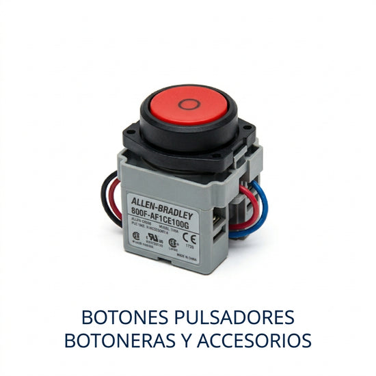 ALLEN-BRADLEY 800F-AF1CE100G BOTONES PULSADORES BOTONERAS Y ACCESORIOS