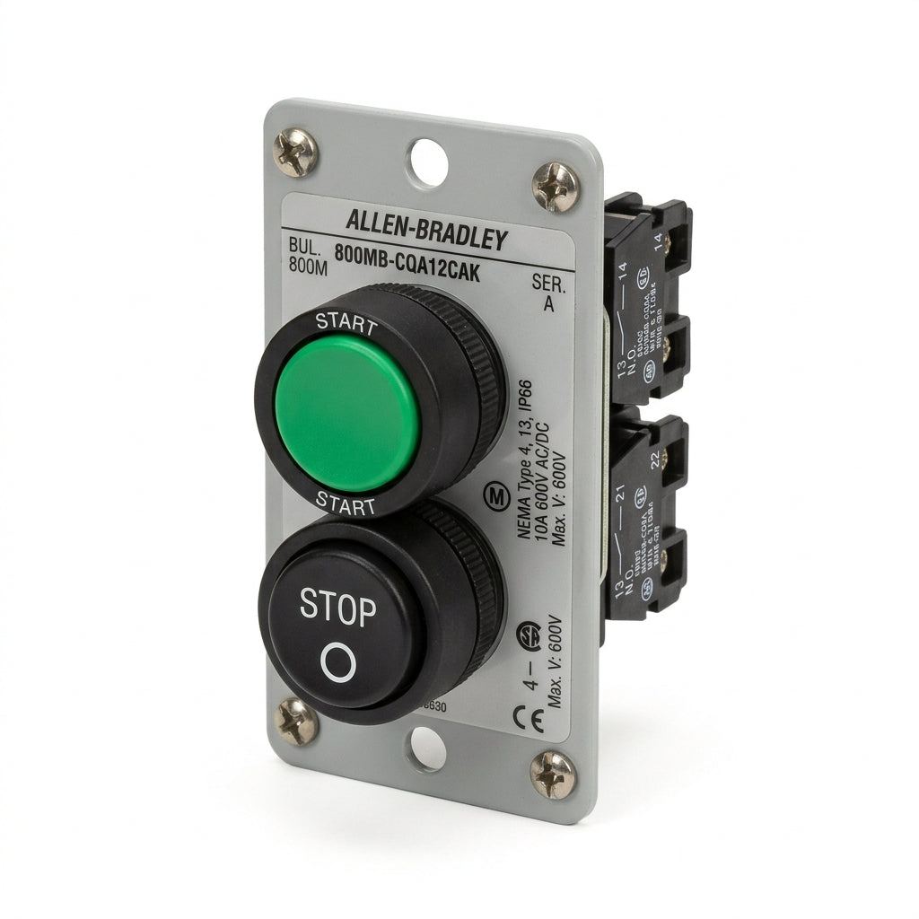 ALLEN-BRADLEY 800MB-CQA12CAK BOTONES PULSADORES BOTONERAS Y ACCESORIOS