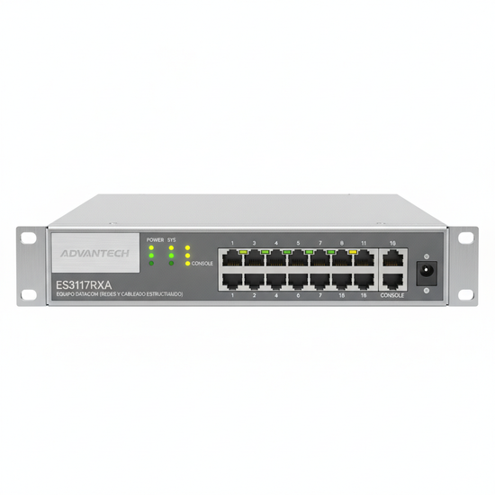 ADVANTECH ES3117RXA EQUIPO DATACOM (REDES Y CABLEADO ESTRUCTURADO)
