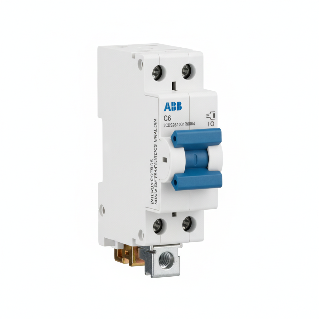 ABB 2CDS281103R0061 INTERRUPTORES TERMOMAGNETICOS MINIATURA RIEL DIN
