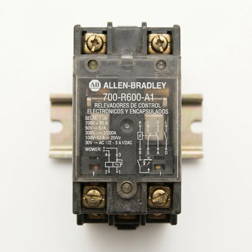 ALLEN-BRADLEY 700-R600-A1 RELEVADORES DE CONTROL ELECTRONICOS Y ENCAPSULADOS