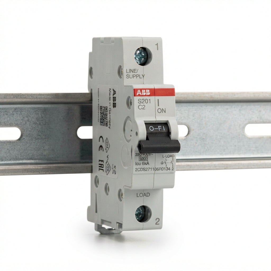 ABB 2CDS271106R0134 INTERRUPTORES TERMOMAGNETICOS MINIATURA RIEL DIN