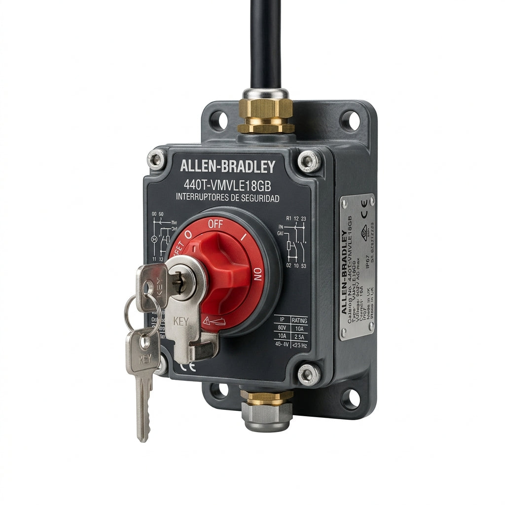 ALLEN-BRADLEY 440T-VMVLE18GB INTERRUPTORES DE SEGURIDAD