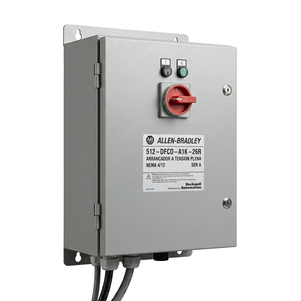 ALLEN-BRADLEY 512-DFCD-A1K-26R ARRANCADORES A TENSION PLENA