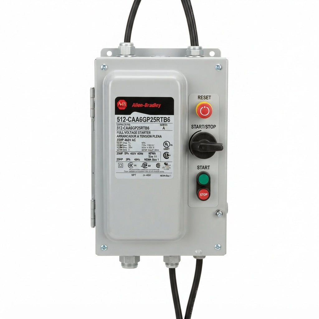 ALLEN-BRADLEY 512-CAA6GP25RTB6 ARRANCADORES A TENSION PLENA