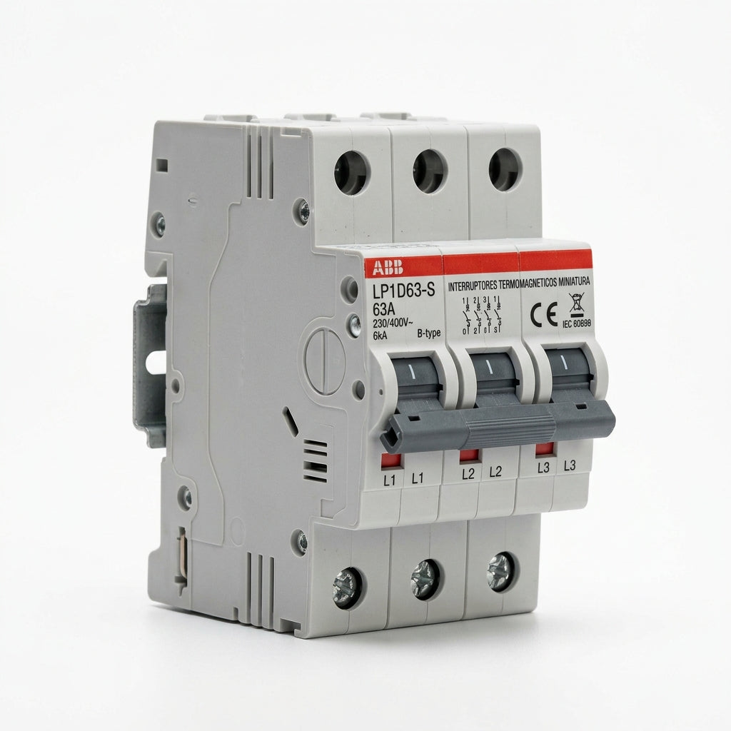 ABB LP1D63-S INTERRUPTORES TERMOMAGNETICOS MINIATURA RIEL DIN