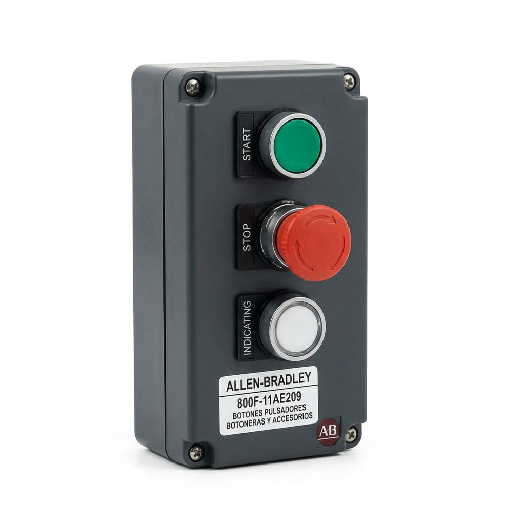 ALLEN-BRADLEY 800F-11AE209 BOTONES PULSADORES BOTONERAS Y ACCESORIOS