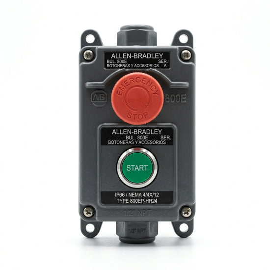 ALLEN-BRADLEY 800EP-HR24 BOTONES PULSADORES BOTONERAS Y ACCESORIOS
