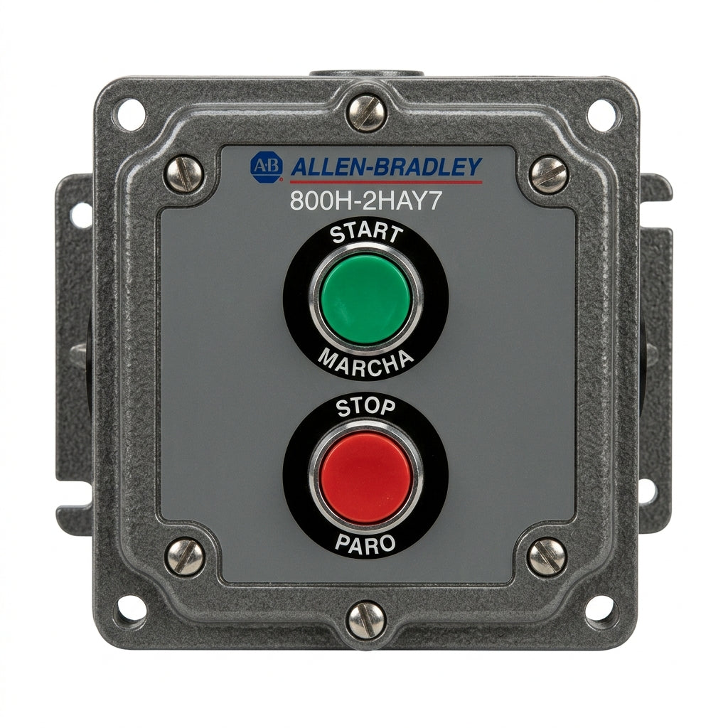 ALLEN-BRADLEY 800H-2HAY7 BOTONES PULSADORES BOTONERAS Y ACCESORIOS