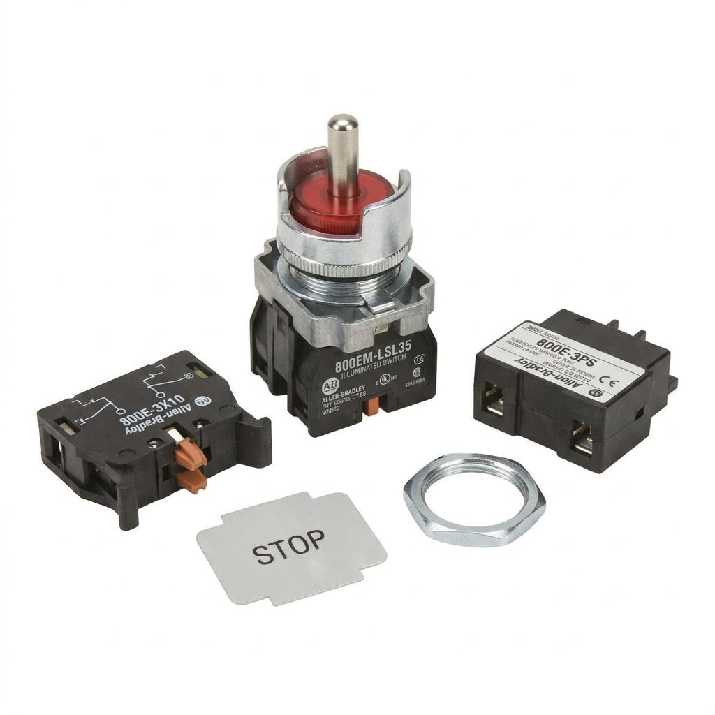 ALLEN-BRADLEY 800EM-LSL35 BOTONES PULSADORES BOTONERAS Y ACCESORIOS