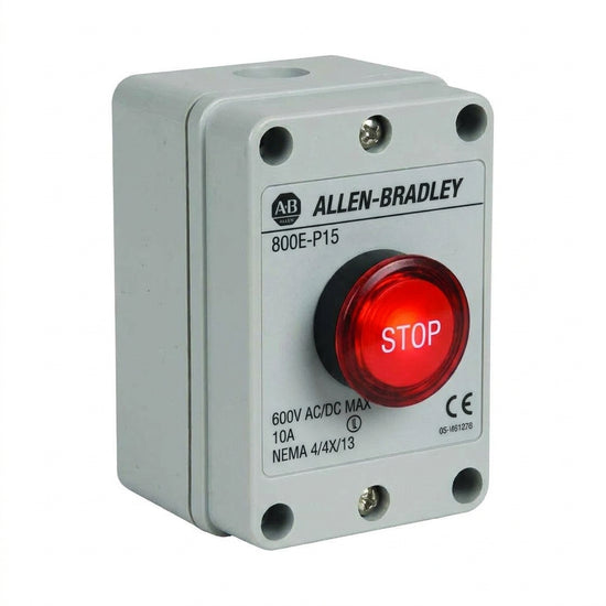 ALLEN-BRADLEY 800E-P15 BOTONES PULSADORES BOTONERAS