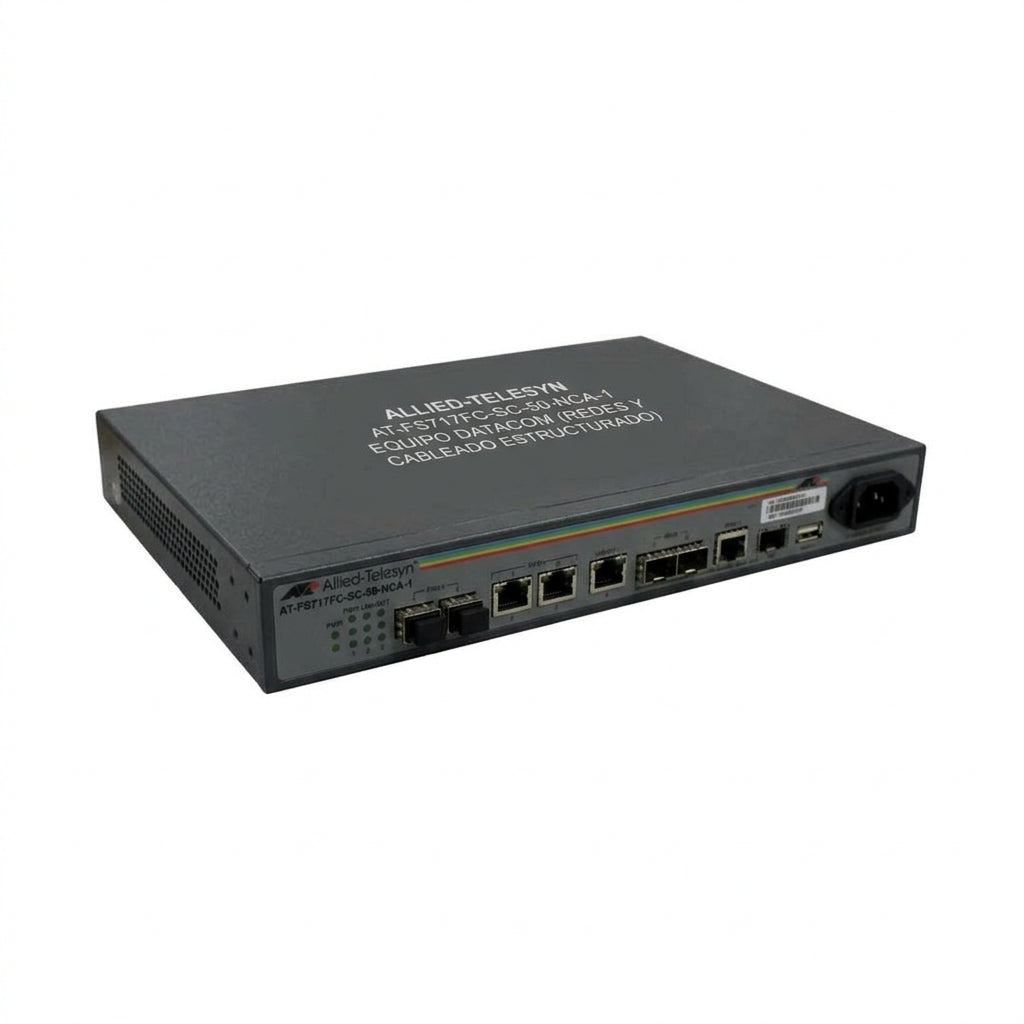 ALLIED-TELESYN AT-FS717FC-SC-50-NCA-1 EQUIPO DATACOM (REDES Y CABLEADO ESTRUCTURADO)