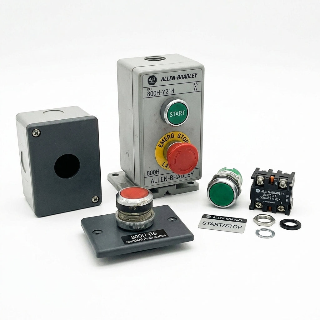 ALLEN-BRADLEY 800H-Y214 BOTONES PULSADORES BOTONERAS Y ACCESORIOS