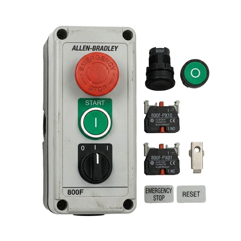 ALLEN-BRADLEY 800F-11BS166 BOTONES PULSADORES BOTONERAS Y ACCESORIOS