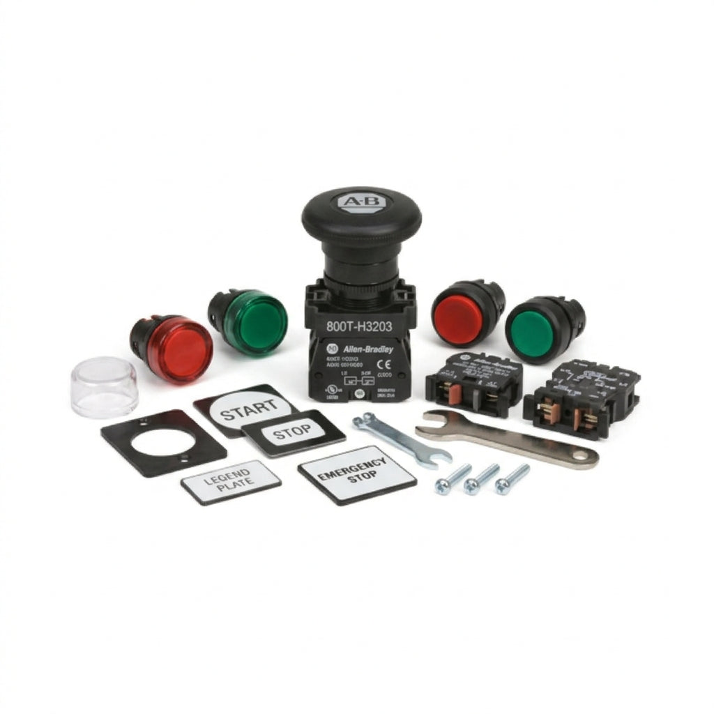 ALLEN-BRADLEY 800T-H3203 BOTONES PULSADORES BOTONERAS Y ACCESORIOS