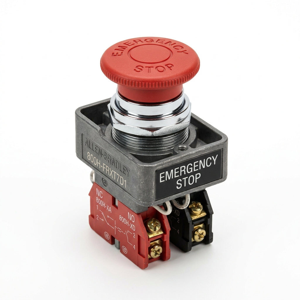 ALLEN-BRADLEY 800H-FRXT7D1 BOTONES PULSADORES BOTONERAS Y ACCESORIOS