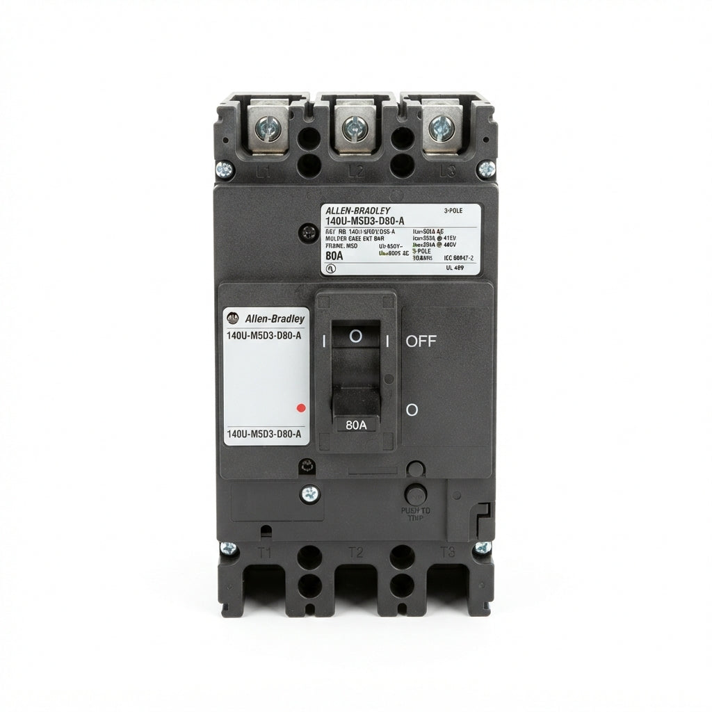 ALLEN-BRADLEY 140U-M5D3-D80-A INTERRUPTORES TERMOMAGNETICOS EN CAJA MOLDEADA