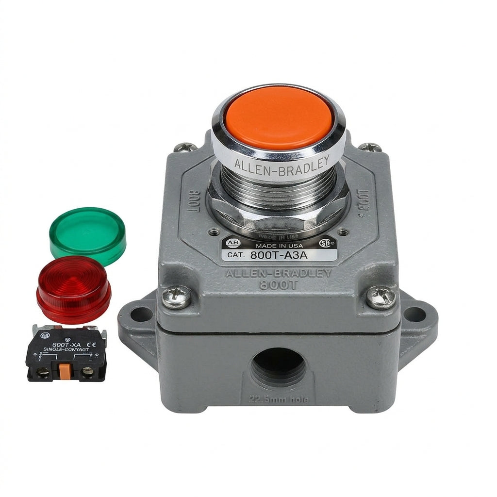 ALLEN-BRADLEY 800T-A3A BOTONES PULSADORES BOTONERAS Y ACCESORIOS