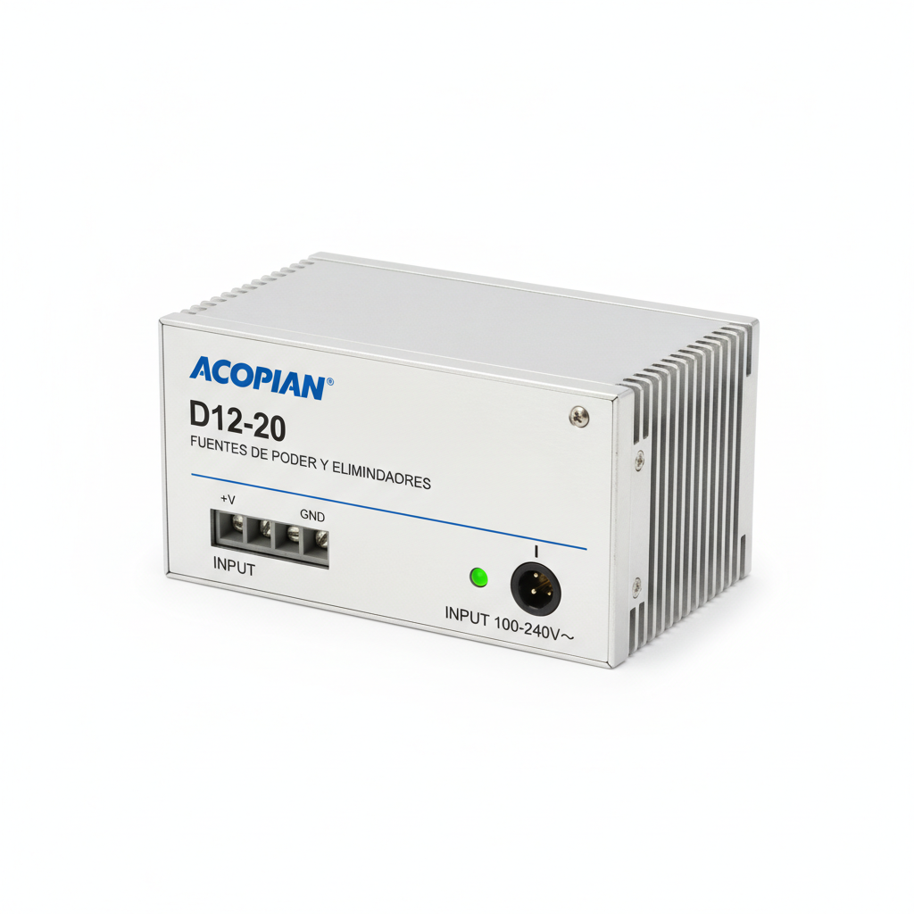 ACOPIAN D12-20 FUENTES DE PODER Y ELIMINADORES