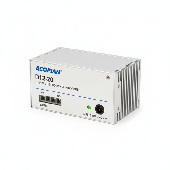 ACOPIAN D12-20 FUENTES DE PODER Y ELIMINADORES