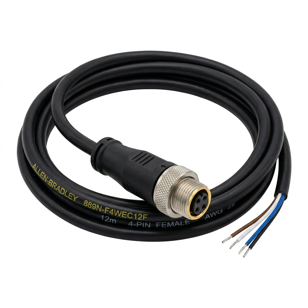 ALLEN-BRADLEY 889N-F4WEC12F CONECTORES RAPIDOS Y CABLES PARA SENSOR (CORDSETS)