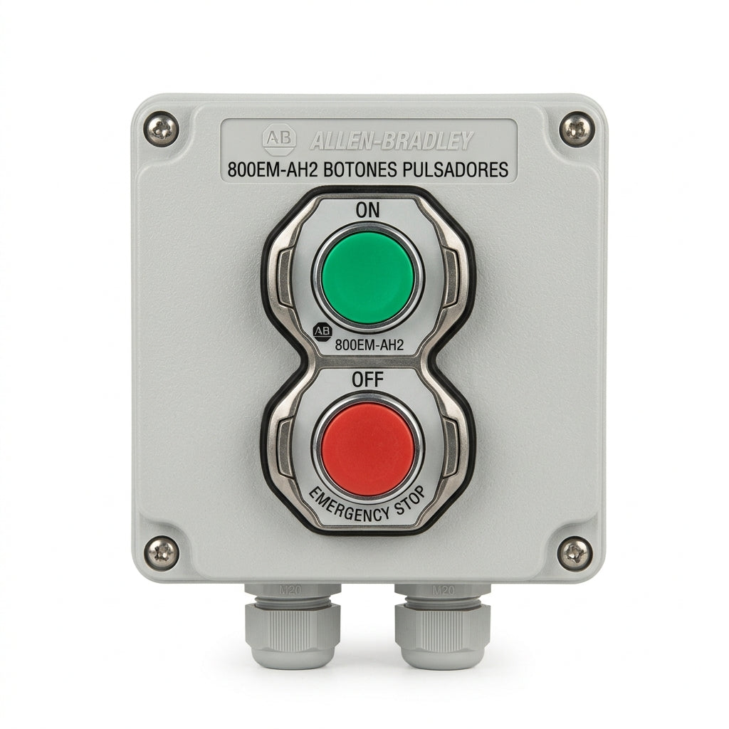 ALLEN-BRADLEY 800EM-AH2 BOTONES PULSADORES BOTONERAS