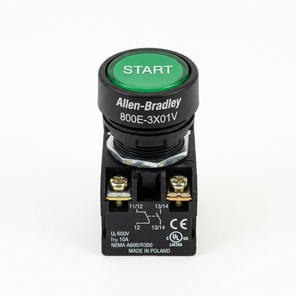 ALLEN-BRADLEY 800E-3X01V BOTONES PULSADORES BOTONERAS Y ACCESORIOS