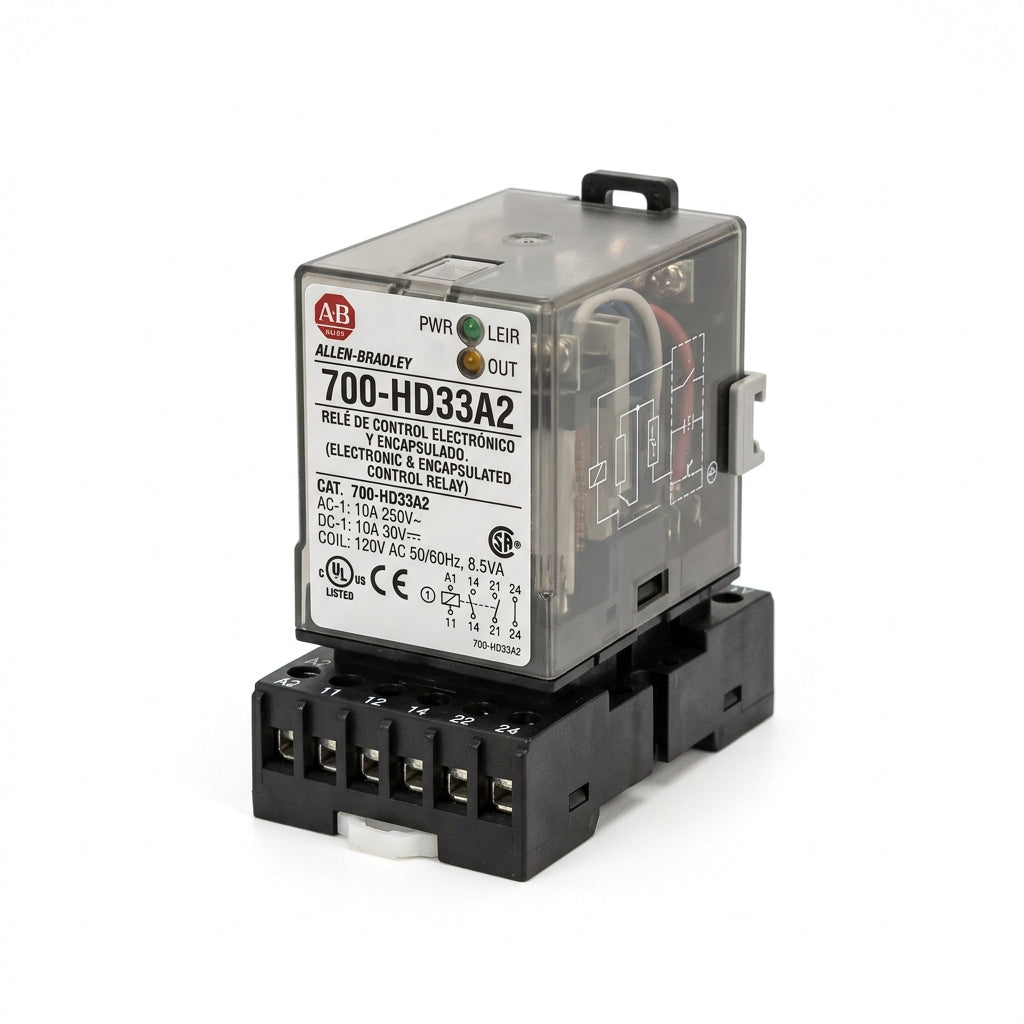 ALLEN-BRADLEY 700-HD33A2 RELEVADORES DE CONTROL ELECTRONICOS Y ENCAPSULADOS