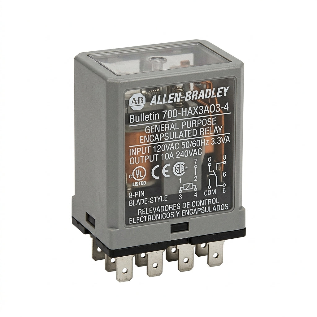 ALLEN-BRADLEY 700-HAX3AO3-4 RELEVADORES DE CONTROL ELECTRONICOS Y ENCAPSULADOS
