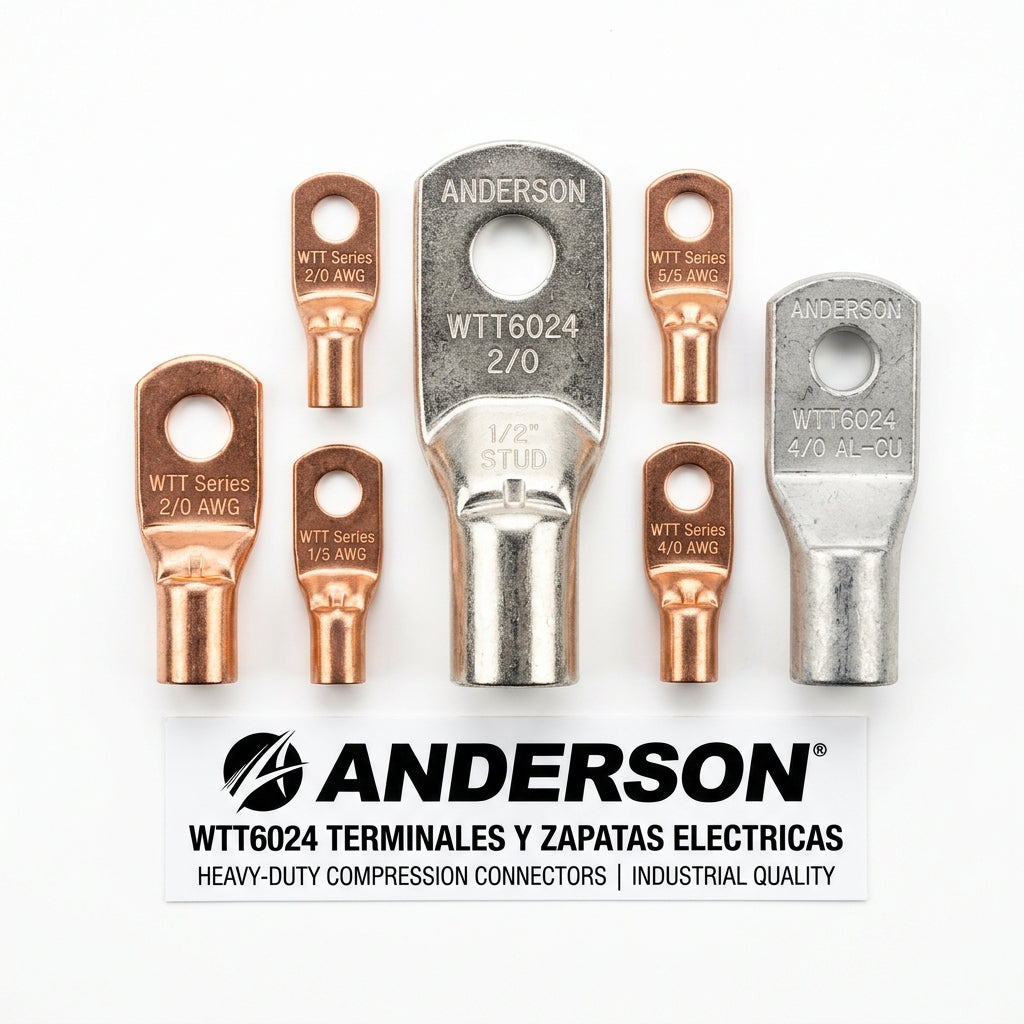 ANDERSON WTT6024 TERMINALES Y ZAPATAS ELECTRICAS