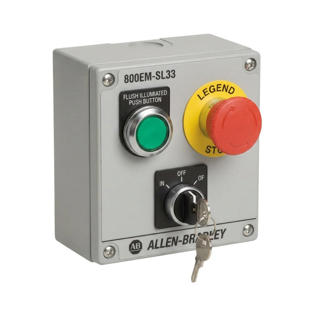 ALLEN-BRADLEY 800EM-SL33 BOTONES PULSADORES BOTONERAS