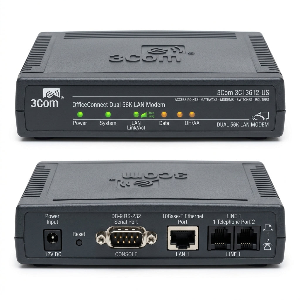 3COM 3C13612-US ACCESS POINTS- GATEWAYS-MODEMS-SWITCHES-ROUTERS