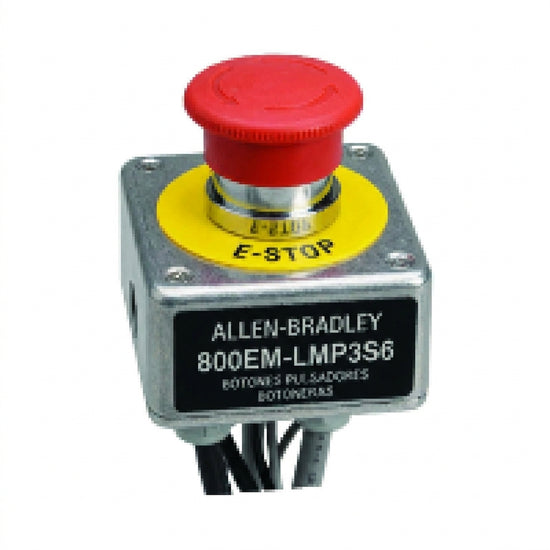 ALLEN-BRADLEY 800EM-LMP3S6 BOTONES PULSADORES BOTONERAS