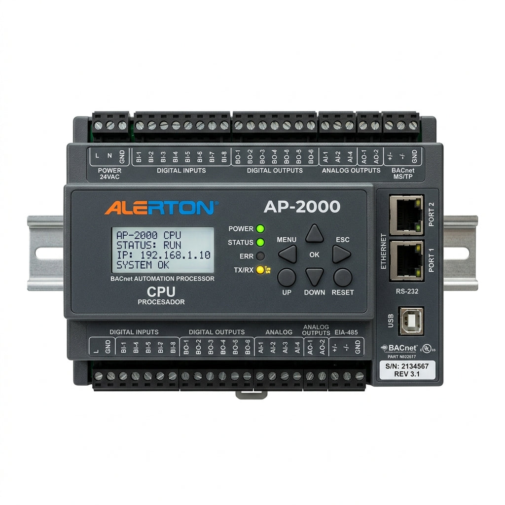 ALERTON AP-2000 PLCS (PROCESADORES O CPUS)