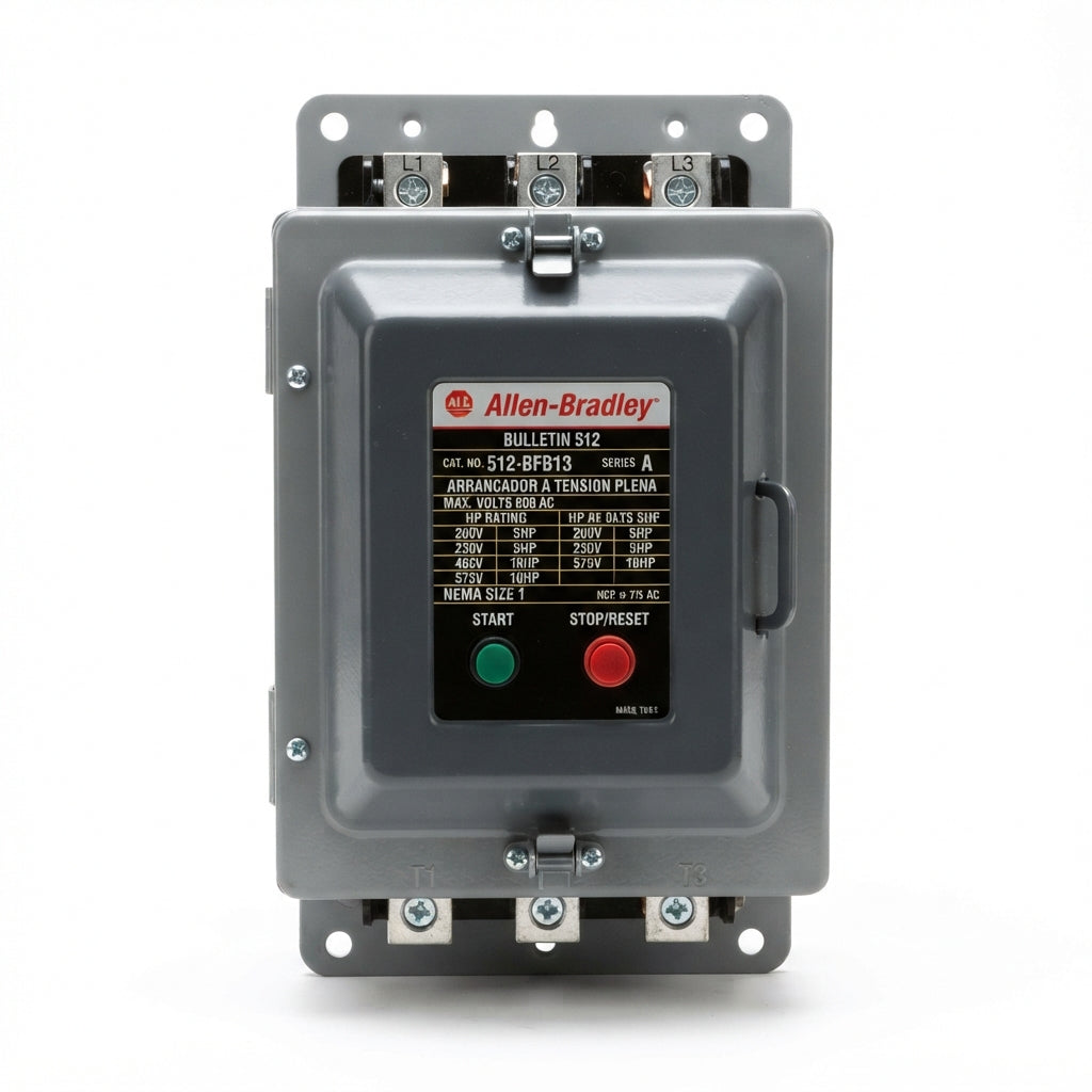 ALLEN-BRADLEY 512-BFB13 ARRANCADORES A TENSION PLENA