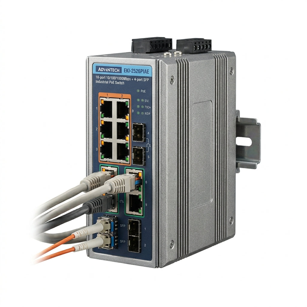 ADVANTECH EKI2526PIAE EQUIPO DATACOM (REDES Y CABLEADO ESTRUCTURADO)