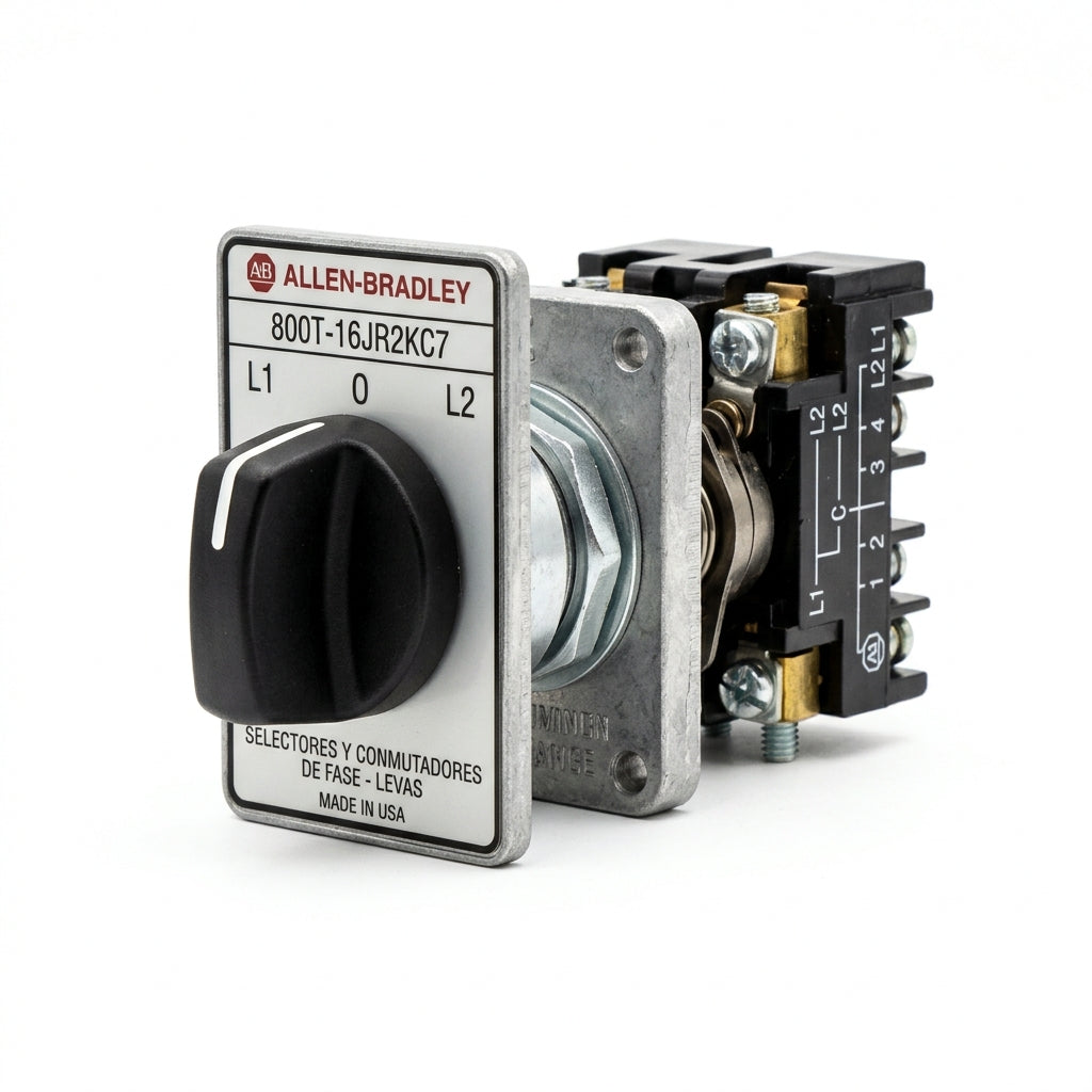 ALLEN-BRADLEY 800T-16JR2KC7 SELECTORES Y CONMUTADORES DE FASE - LEVAS