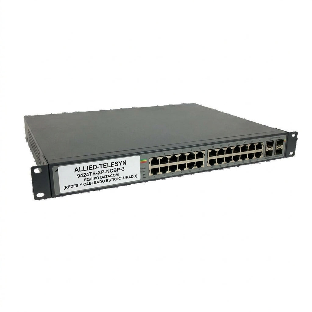 ALLIED-TELESYN 9424TS-XP-NCBP-3 EQUIPO DATACOM (REDES Y CABLEADO ESTRUCTURADO)