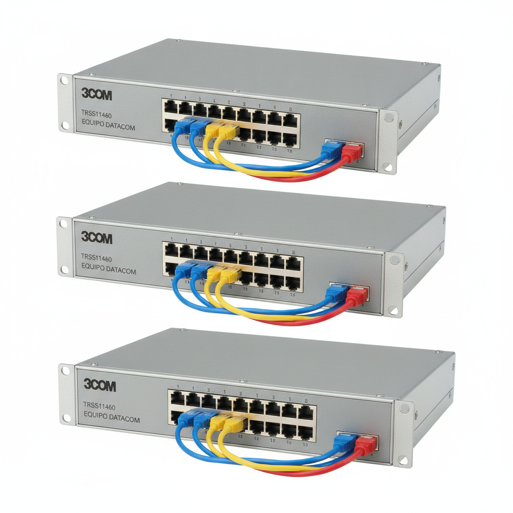 3COM TRSS11460 EQUIPO DATACOM (REDES Y CABLEADO ESTRUCTURADO)