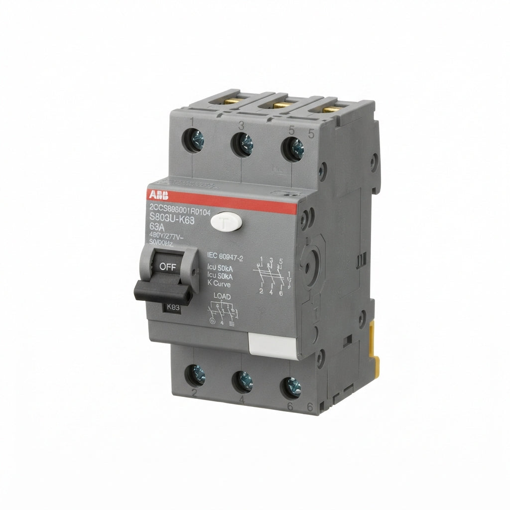 ABB 2CCS893001R0104 INTERRUPTORES TERMOMAGNETICOS MINIATURA RIEL DIN